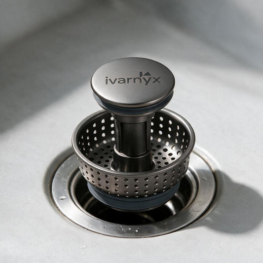 IVARNYX Pop-Up Basin Drain Strainer