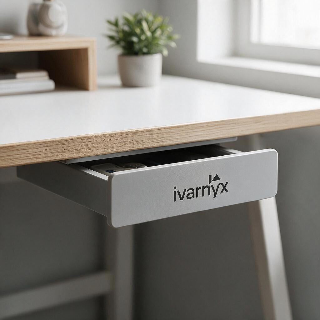 IVARNYX Under-Desk Slide-Out Drawer