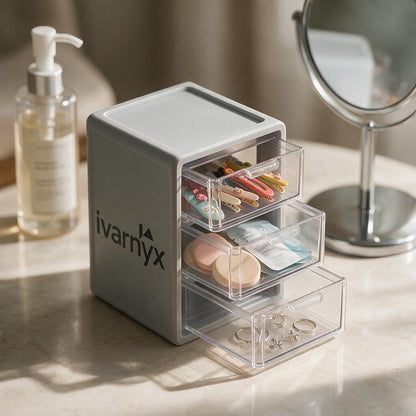 IVARNYX Mini Multi-Drawer Desktop Storage Box